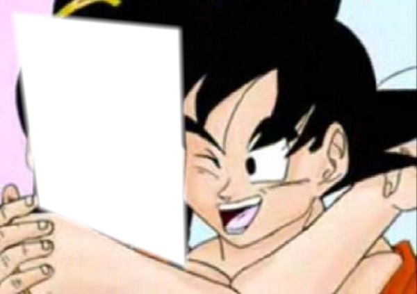 Goku y yo Fotomontaggio
