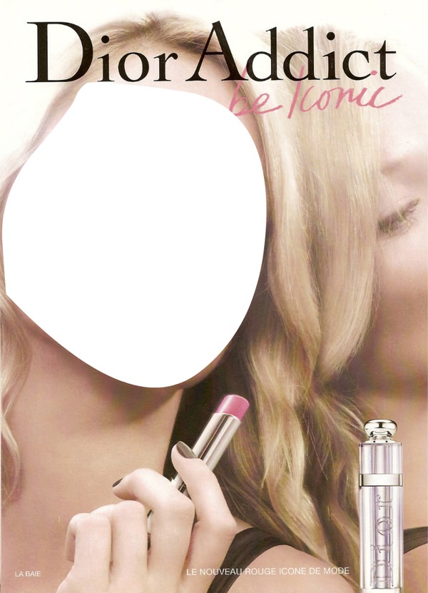 Dior Addict Be Home Advertising Montage photo