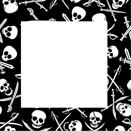 têtes de mort (pirate) Fotomontagem