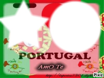 portugal en forca Montaje fotografico