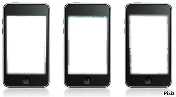 Les Iphones 4S Fotomontage