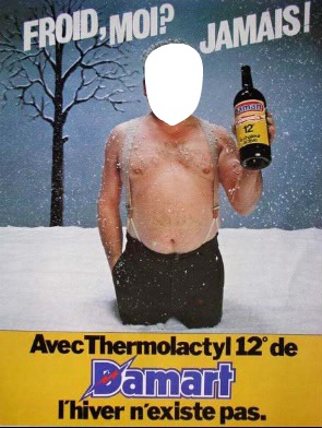 lutte contre le froid Fotomontaż