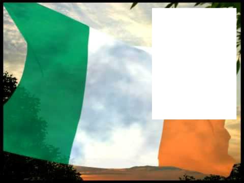 Ireland flag Montaje fotografico
