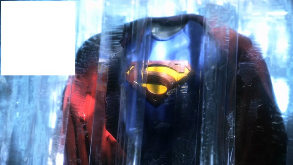 le costume de superman Photo frame effect