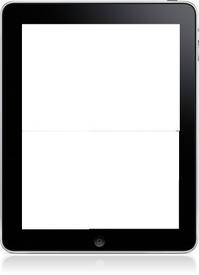 tablette tactile Fotomontaža