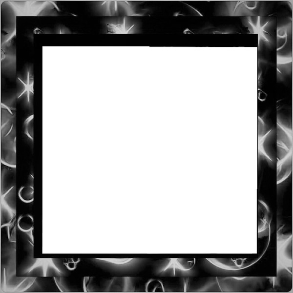 4 photos cadre noir et blanc Photo frame effect