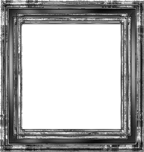 cadre carré gris Fotomontaža