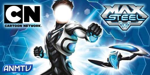 max steel Photo frame effect