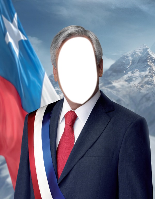 Ex presidente piñera n.n Фотомонтаж