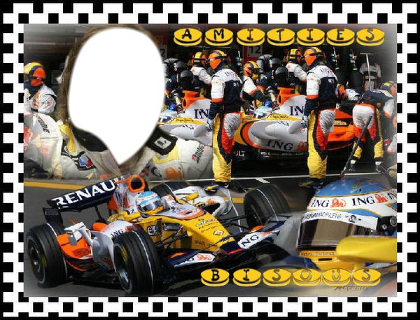 Sports  Formule 1 Fotomontažas