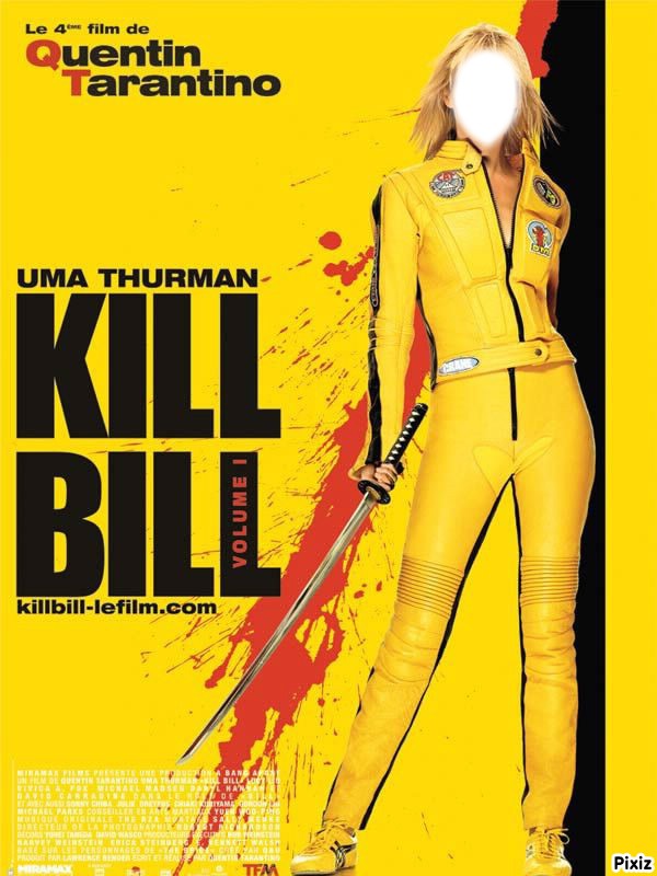 Kill Bill Photo frame effect