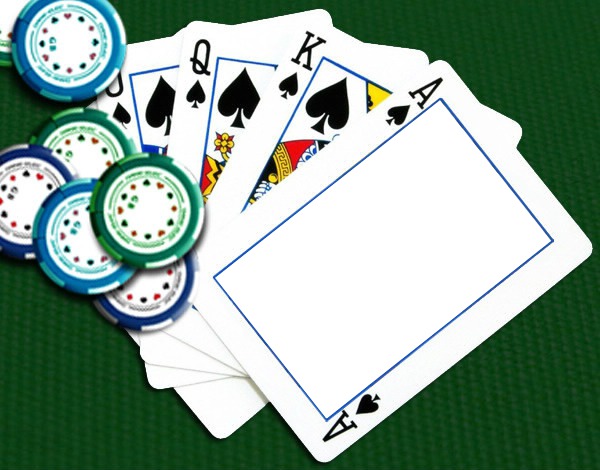 Playing Cards Photo frame effect