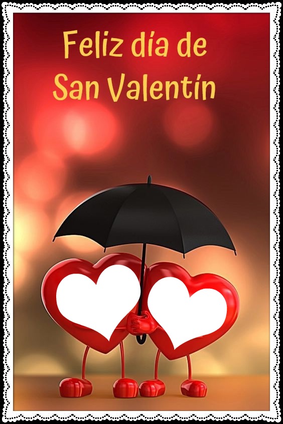 San Valentín Fotomontáž