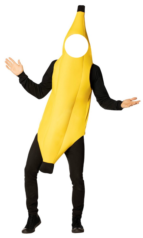 banana costume Фотомонтаж