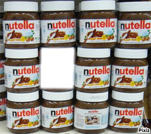 Nutella Fotomontage