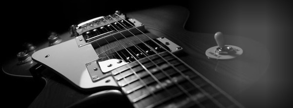 Guitar '' Facebookcover '' Photomontage