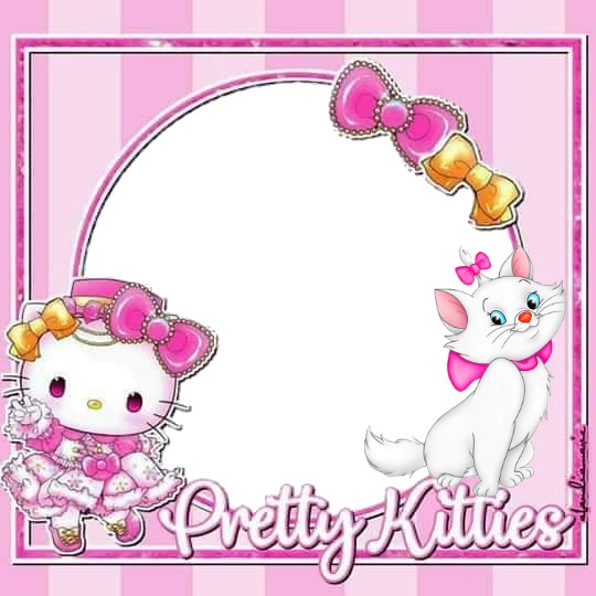 kid cats Photo frame effect