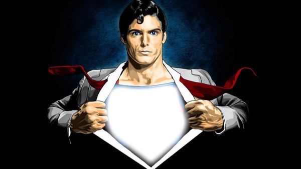 Superman Fotomontaggio