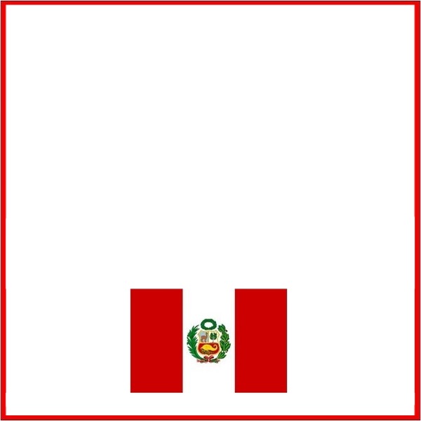 bandera del Perú Valokuvamontaasi