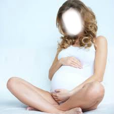 femme enceinte Montaje fotografico