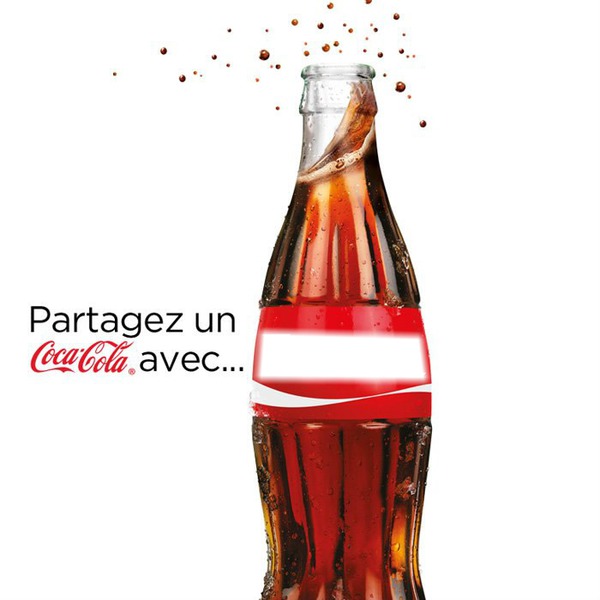 Coca Cola フォトモンタージュ