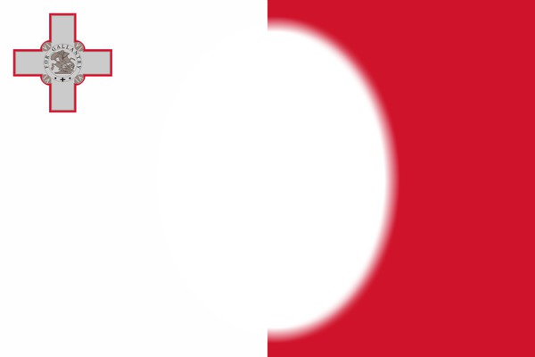 Malta flag Photomontage
