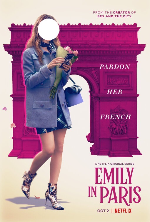 Emily in Paris Fotomontage