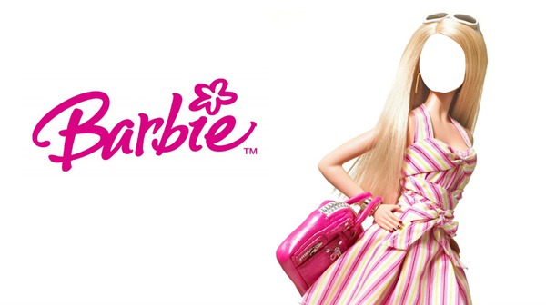 barbie フォトモンタージュ