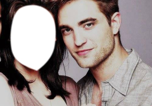 Eu e Pattinson Fotomontage