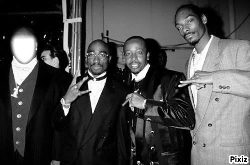2Pac, Snoop Dogg, Mc Hammer, and... Fotomontáž