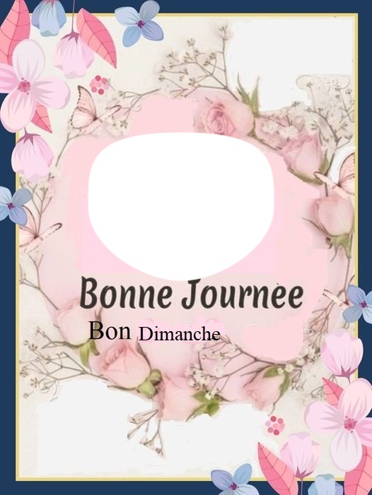 Bon Dimanche フォトモンタージュ