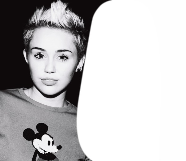 Miley Fotomontaža