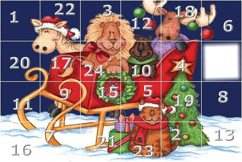 Advent Calendar Fotomontaggio