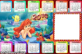 calendário 2016 Fotomontāža