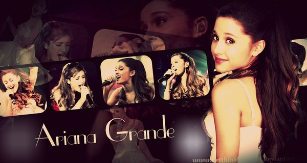 Marco De Ariana Grande, Para Dos Fotos:) Photomontage