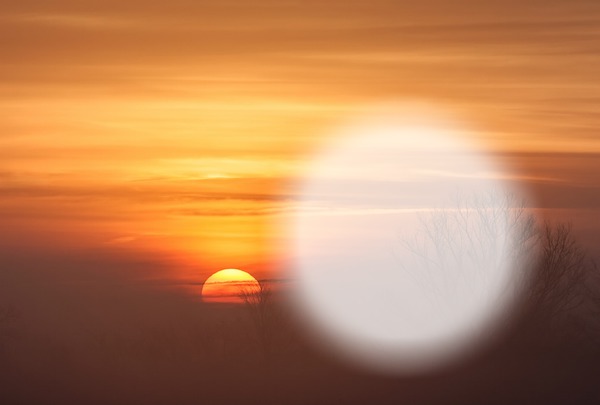 sunrise Photo frame effect