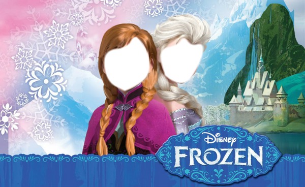 Disney frozen Fotomontáž