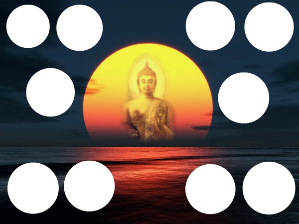 bouddha Photomontage