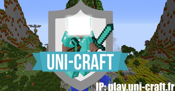 Minecraft - Uni-craft Fotomontažas