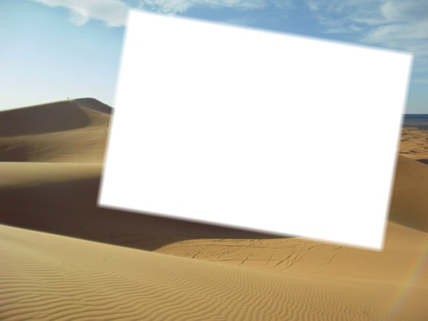 desert Fotomontasje