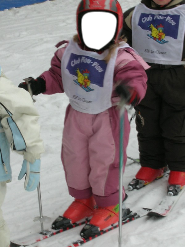 ski フォトモンタージュ