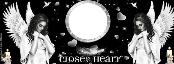 CLOSE TO MY HEART Photo frame effect