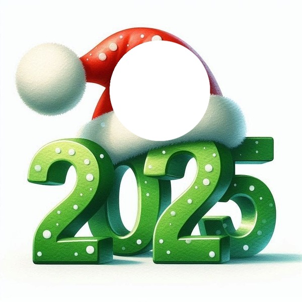 Feliz Año 2025. Design Template Pixiz