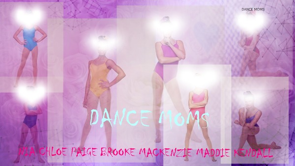 portada de dance moms épica Fotomontasje