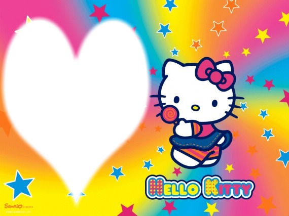 hello kitty Fotomontagem