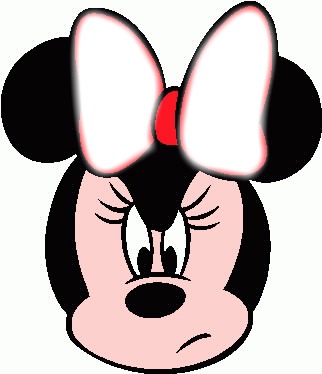 Minnie Mouse フォトモンタージュ