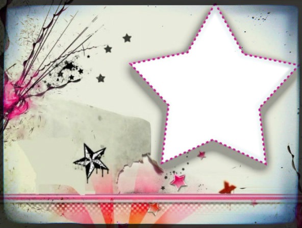 THE STAR Photo frame effect