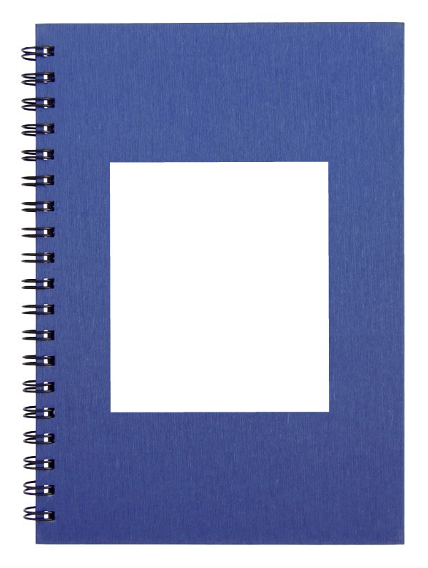 Caderno Azul Fotomontagem