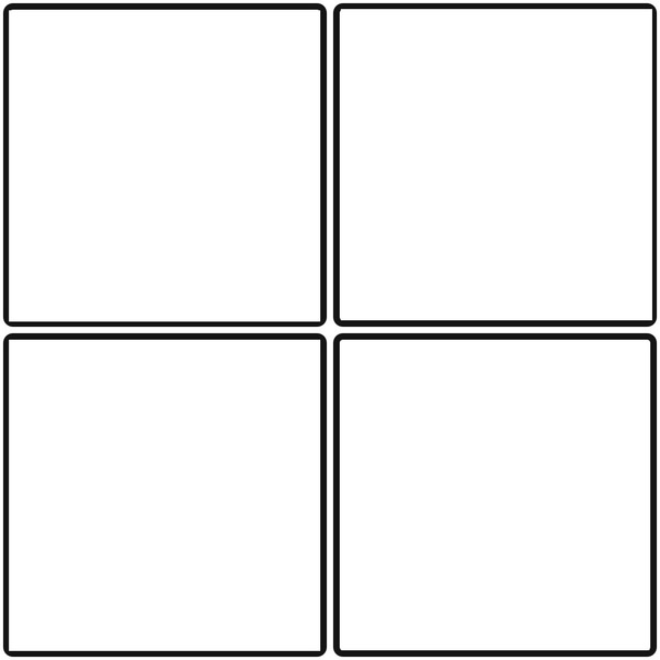 1x1 and 2x2 picture template