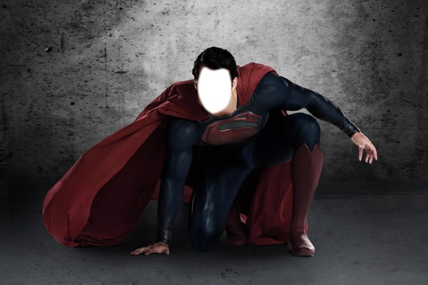 superman mos 2013 Photo frame effect